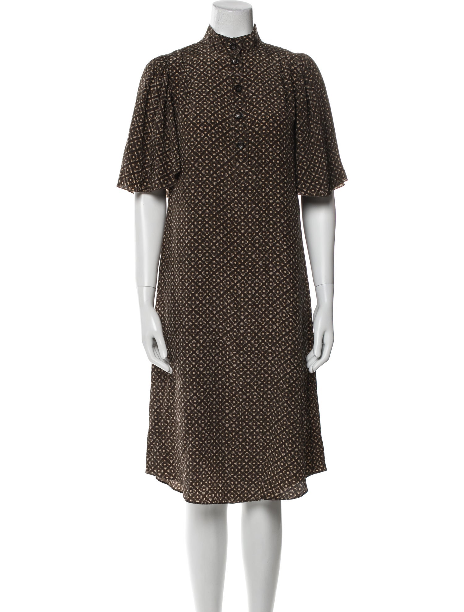 Jenni Kayne Silk Knee-Length Dress