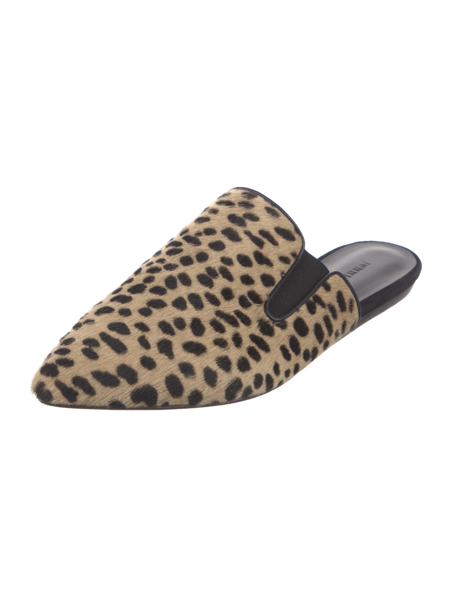 Jenni Kayne Ponyhair Animal Print Mules