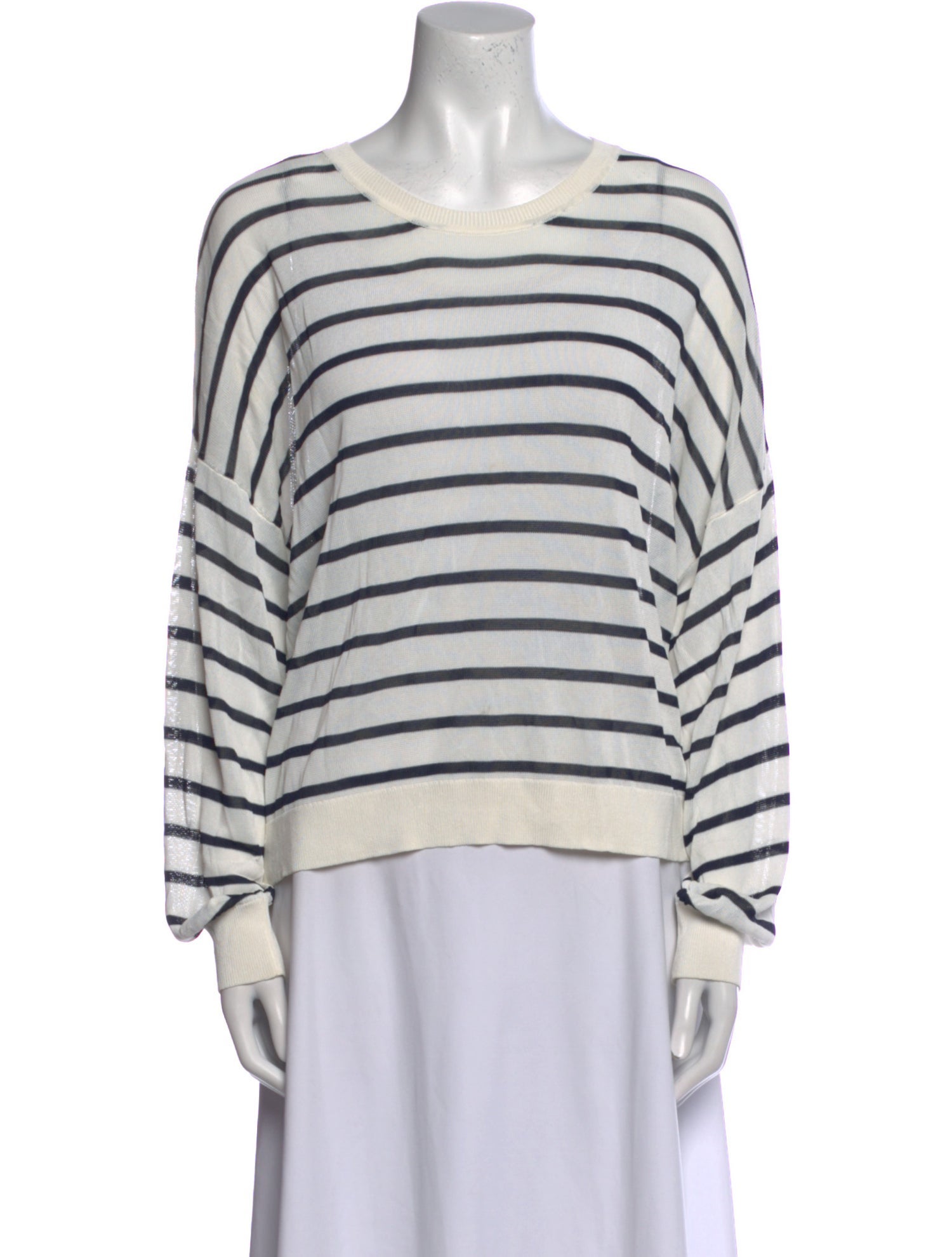 Jenni Kayne Striped Scoop Neck Top
