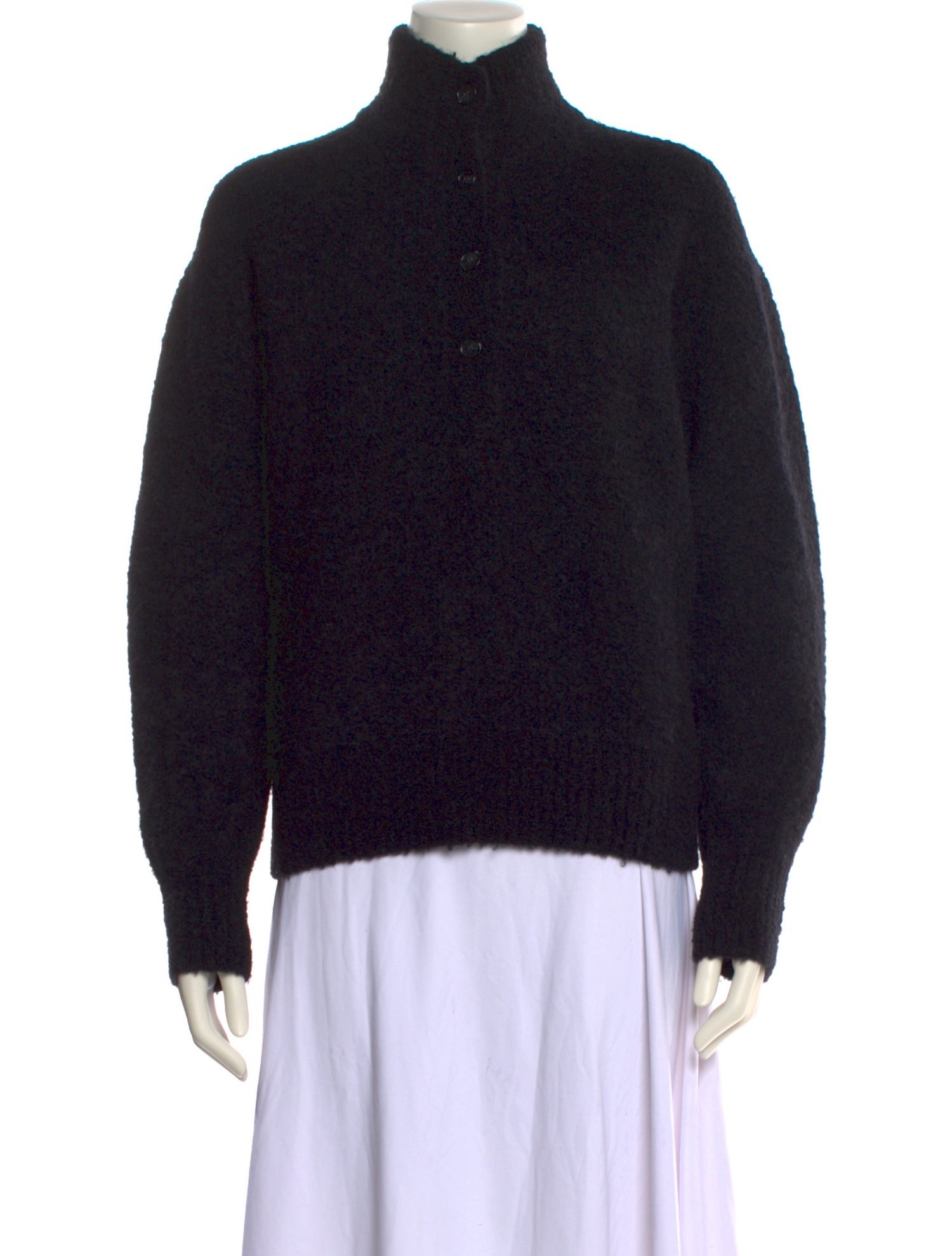 Jenni Kayne Alpaca Mock Neck Sweater