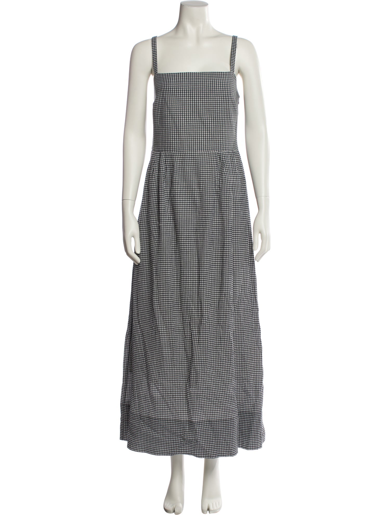 Jenni Kayne Plaid Print Midi Length Dress