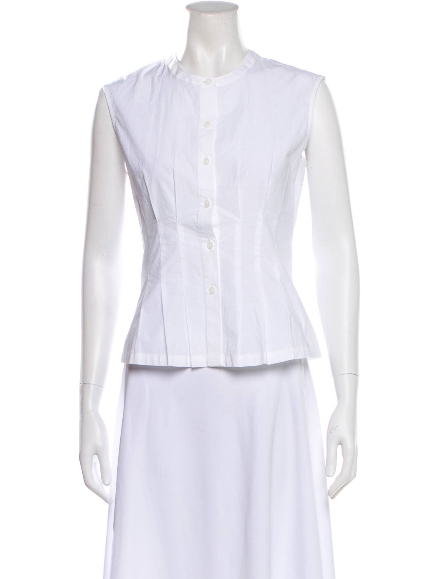 Jenni Kayne Sleeveless Button-Up Top