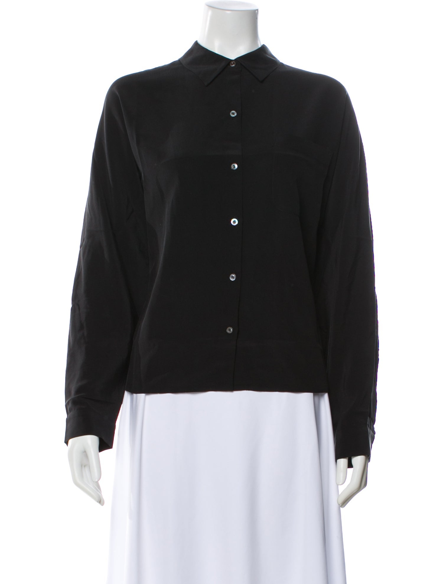 Jenni Kayne Silk Long Sleeve Top w/ Tags