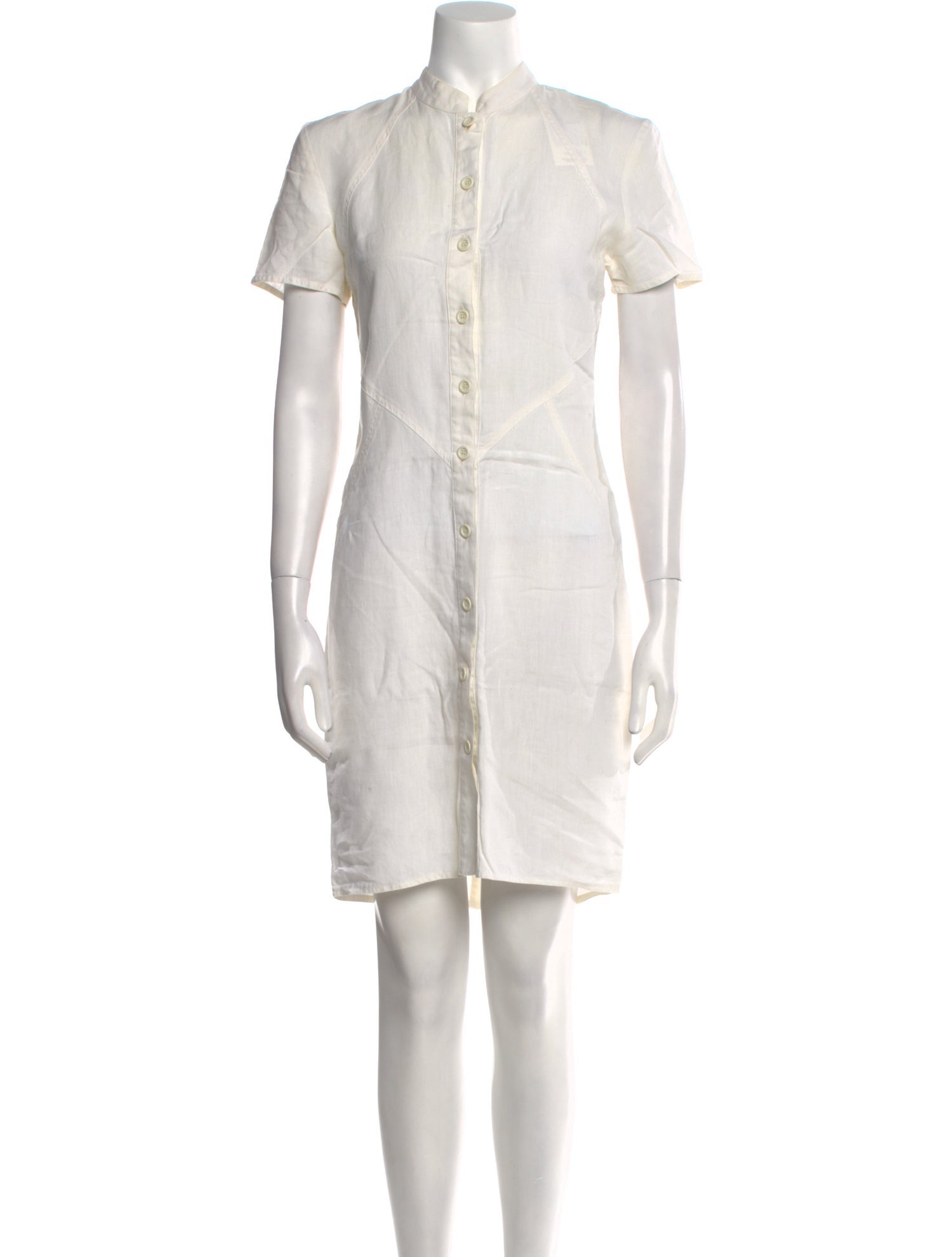 Junko Koshino Mock Neck Mini Dress