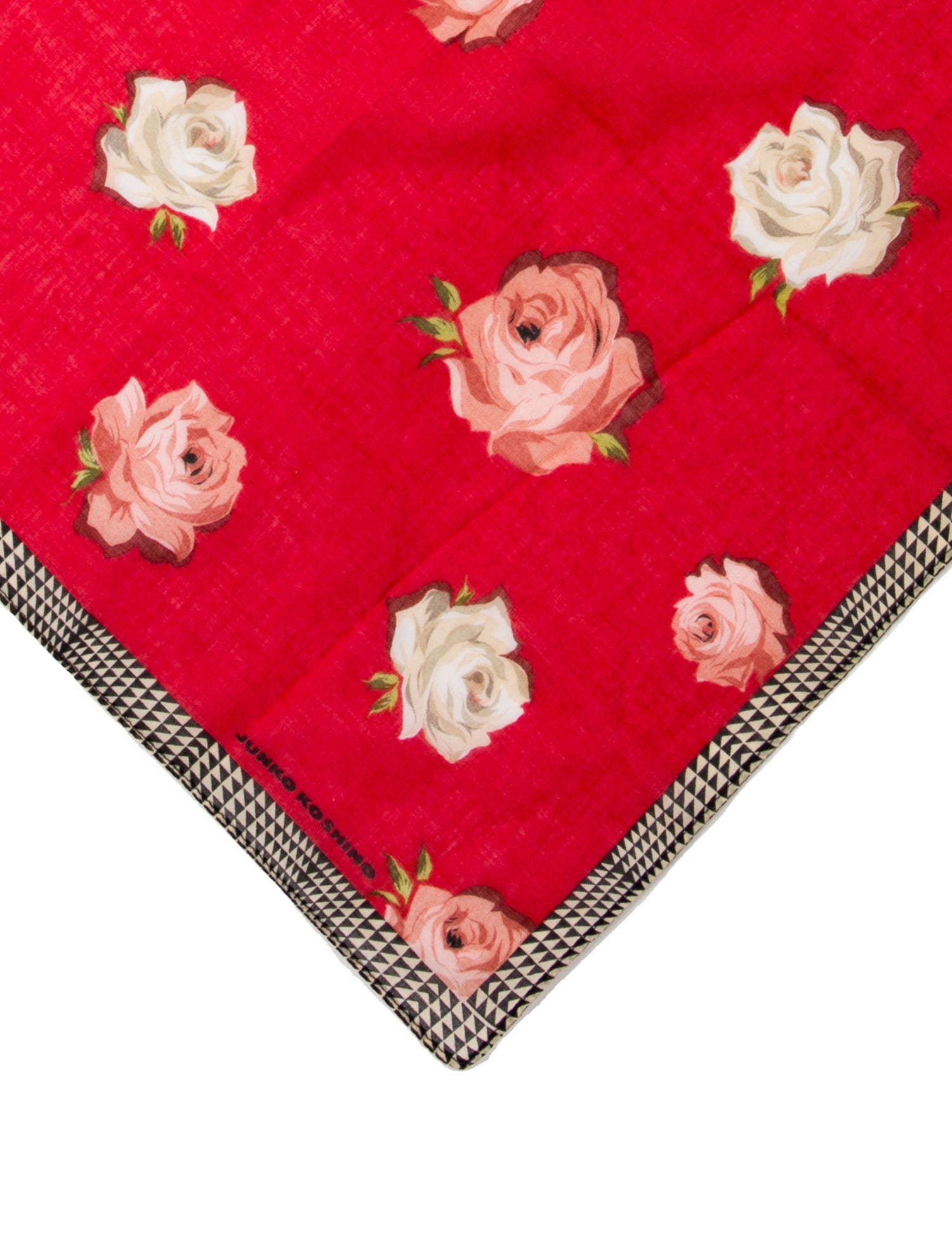 Junko Koshino Floral Print Bandana