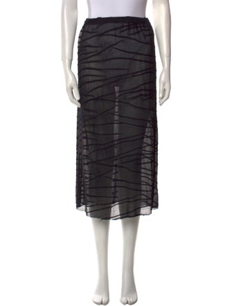 Junko Koshino Midi Length Skirt