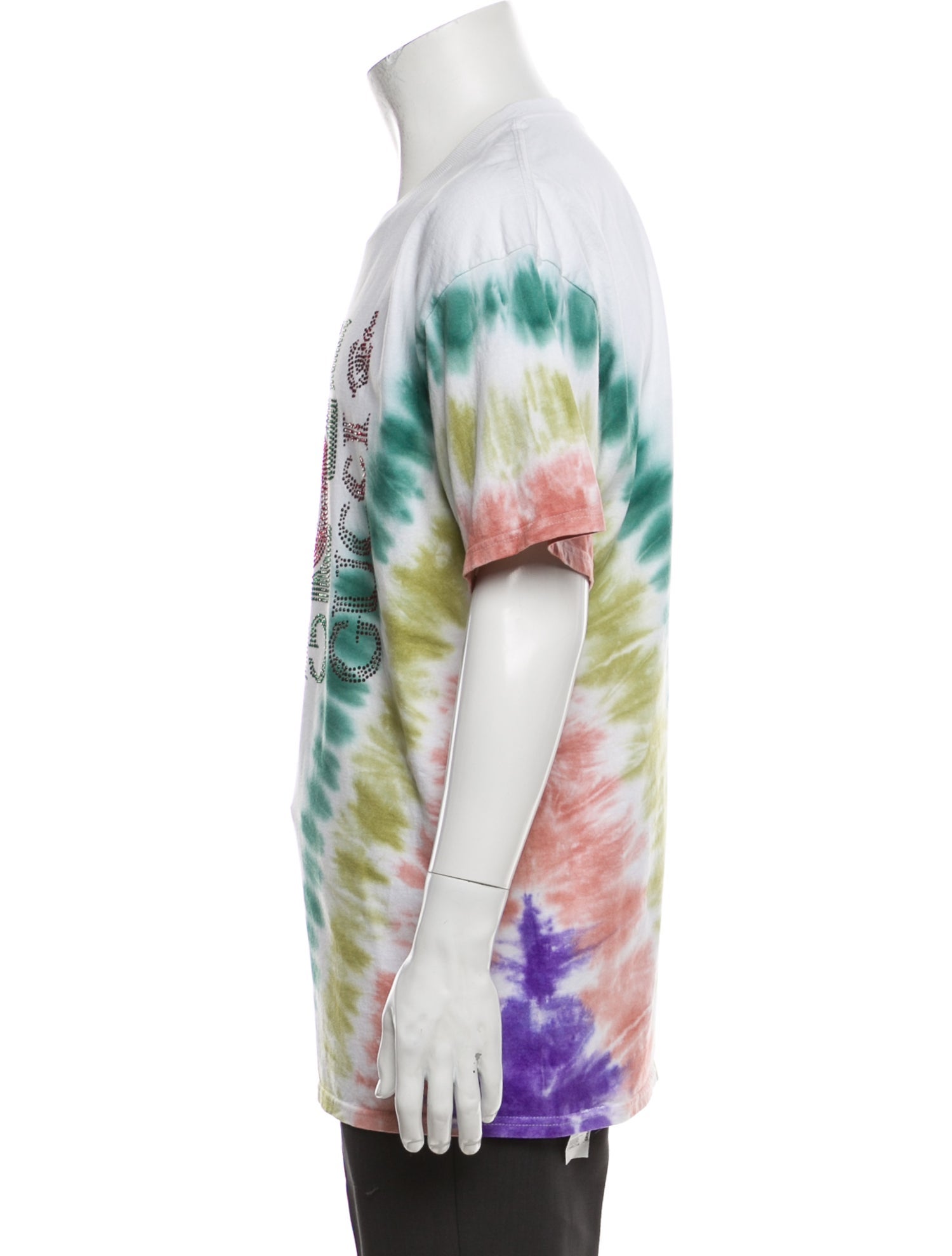 Chinatown Market x Smiley Tie-Dye Print Crew Neck T-Shirt