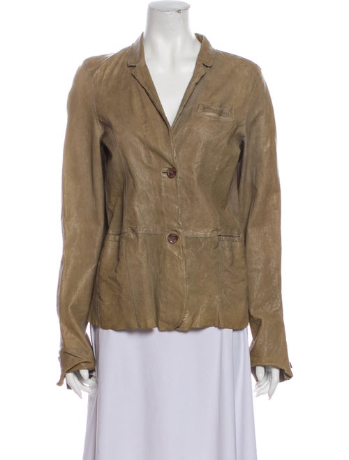 Jakett Leather Blazer