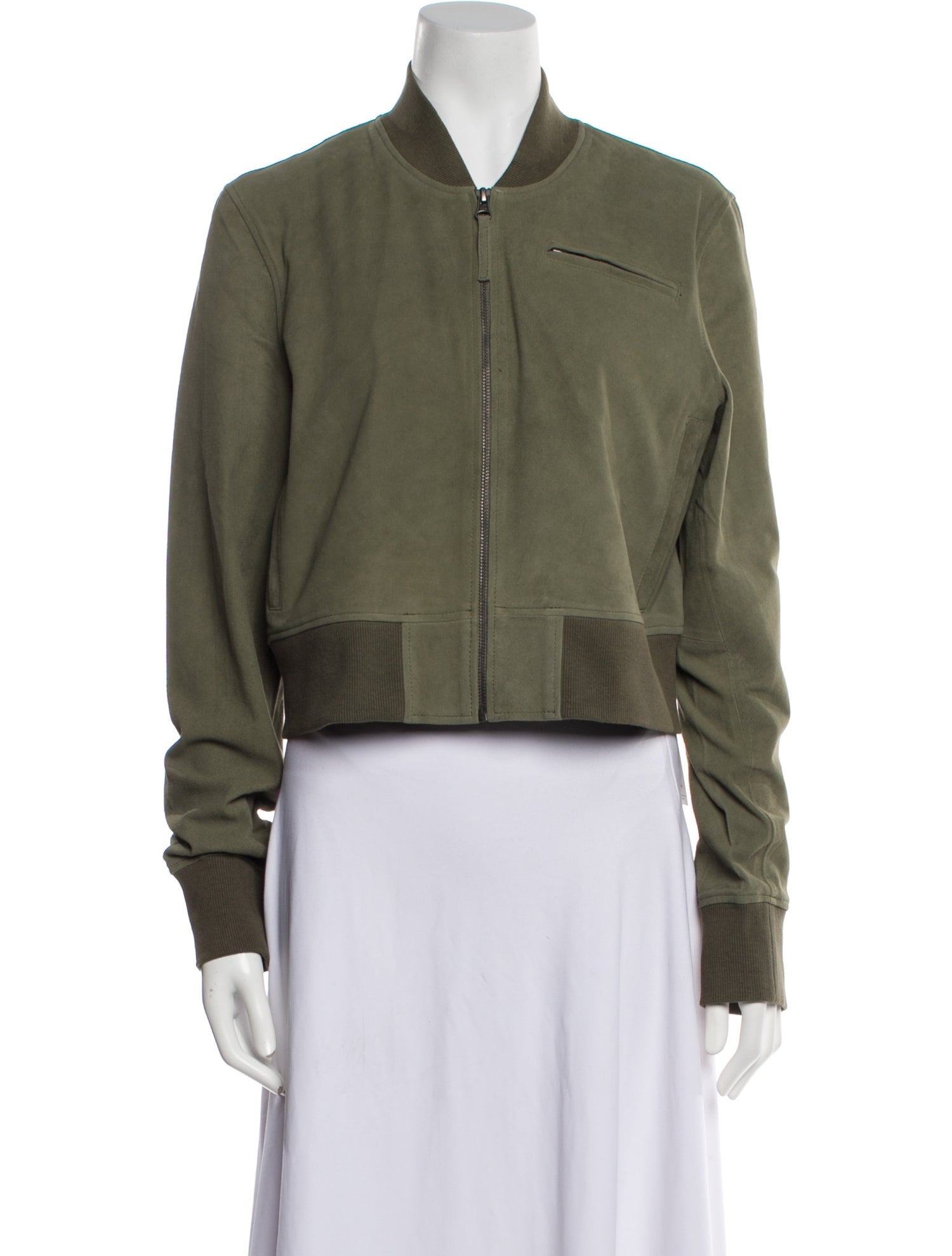 Jakett Leather Bomber Jacket w/ Tags