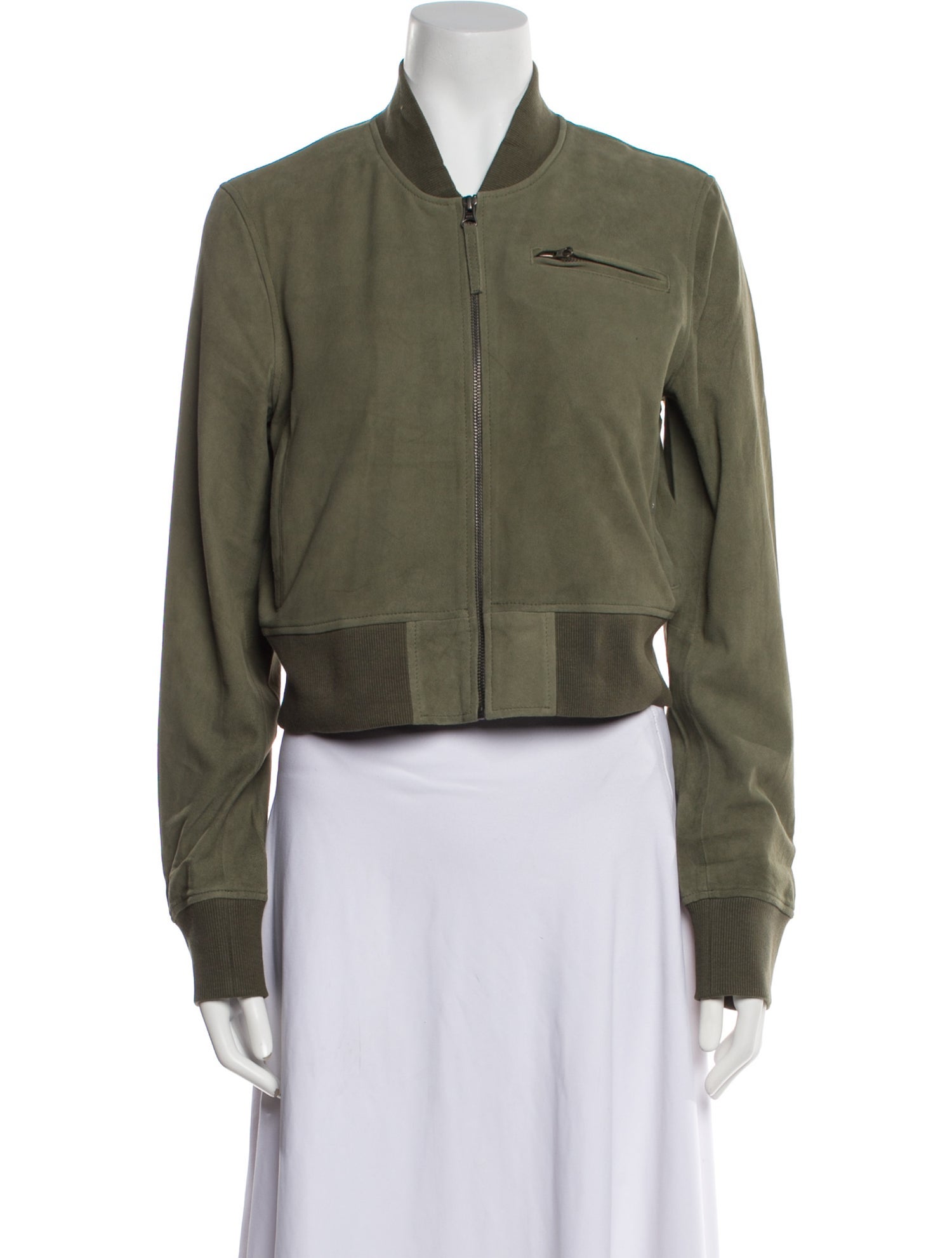 Jakett Leather Bomber Jacket w/ Tags