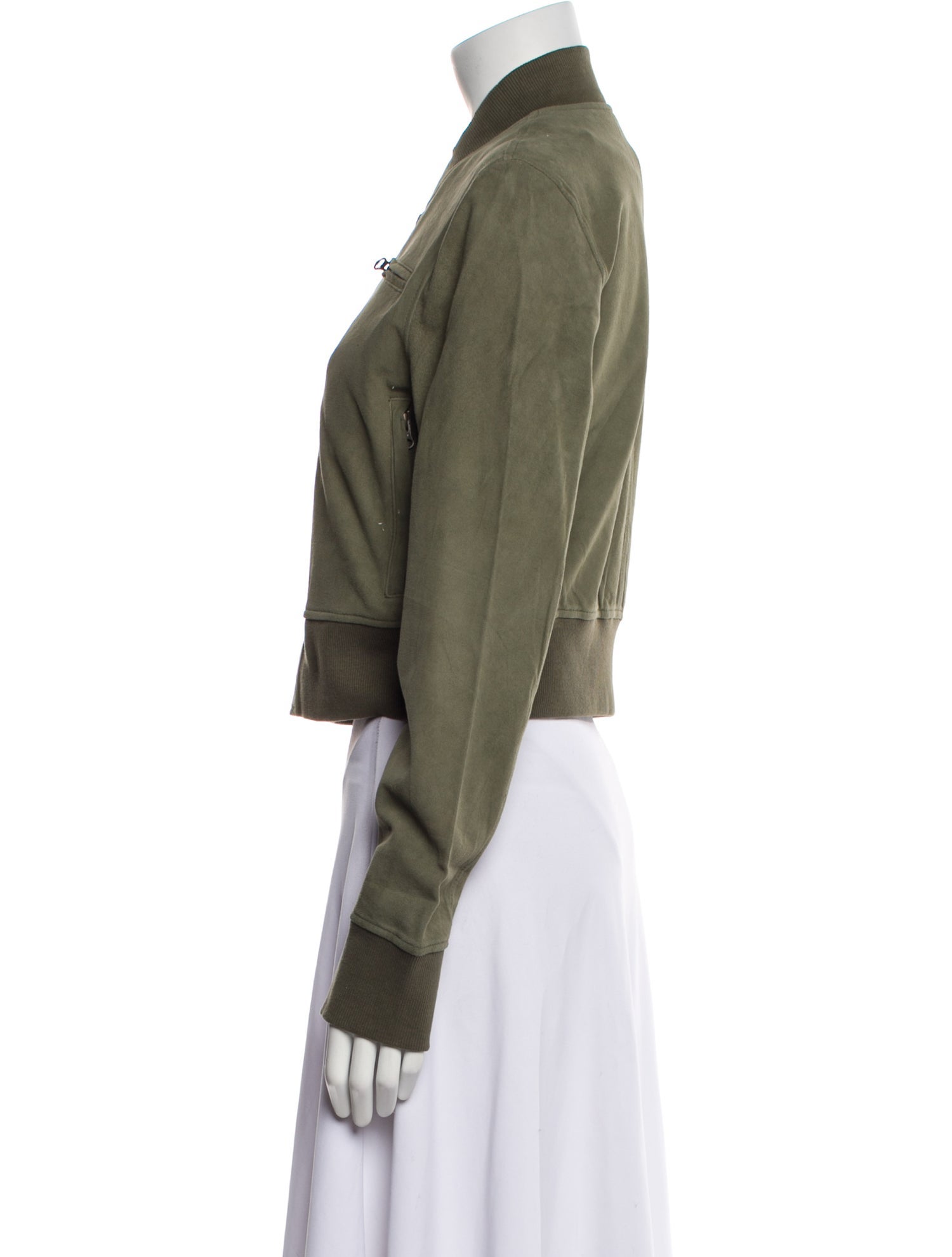 Jakett Leather Bomber Jacket w/ Tags