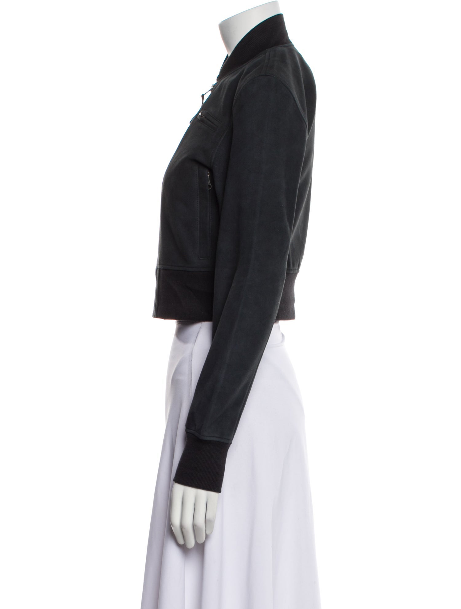 Jakett Leather Bomber Jacket w/ Tags