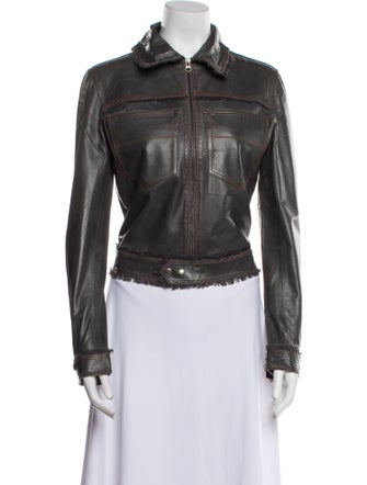 Jakett Leather Biker Jacket