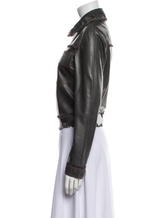 Jakett Leather Biker Jacket