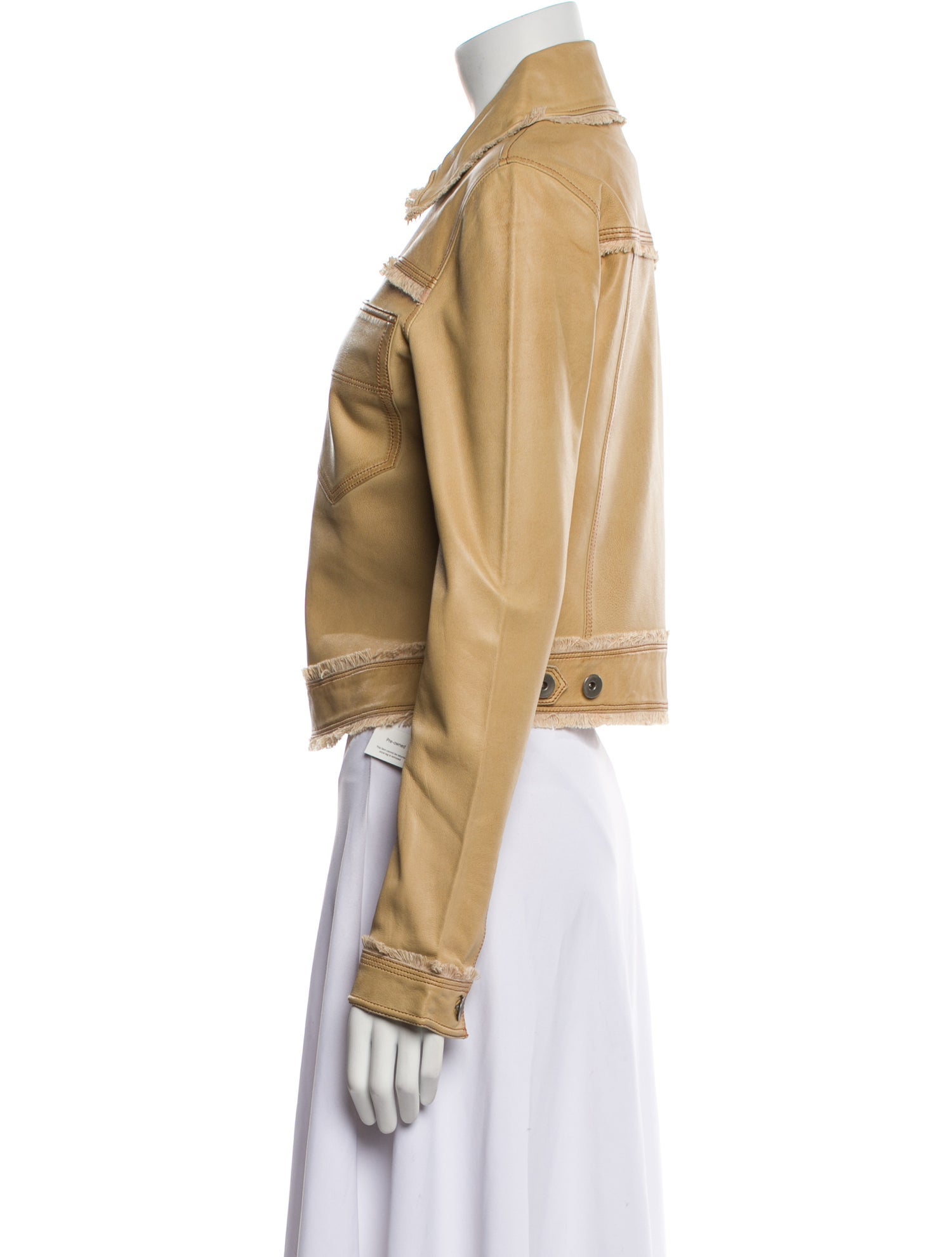 Jakett Leather Biker Jacket w/ Tags