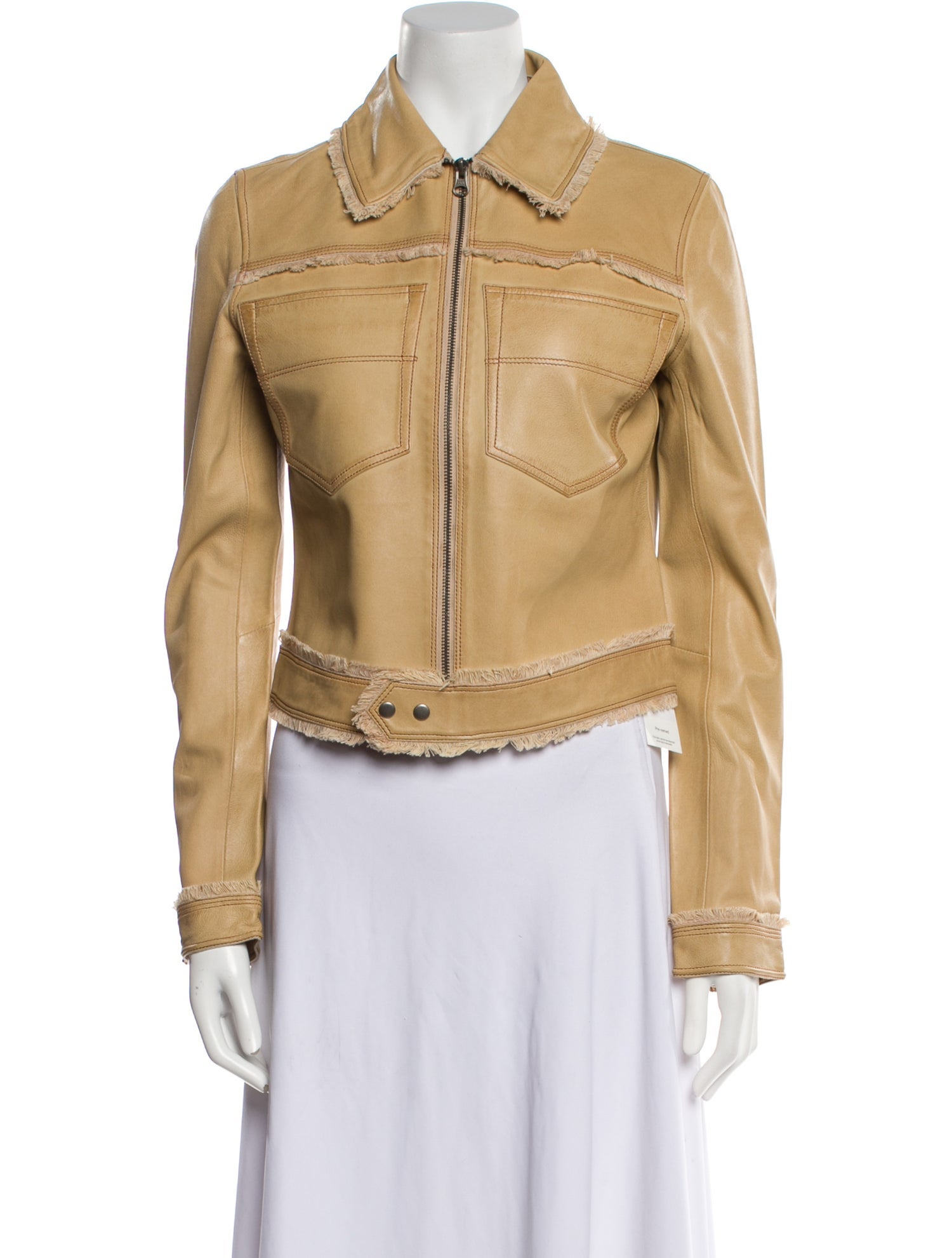 Jakett Leather Biker Jacket w/ Tags