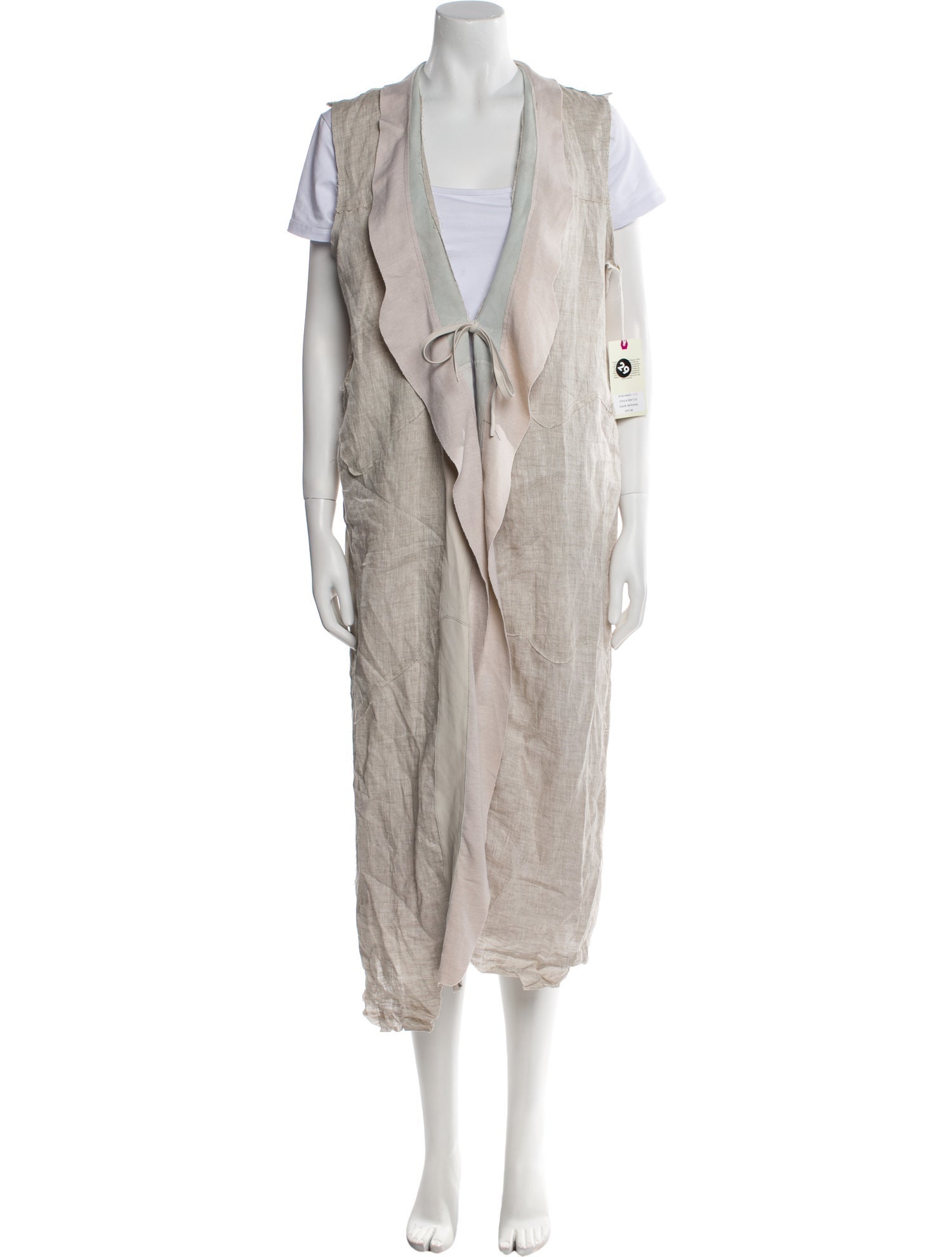 Jakett Linen Vest w/ Tags