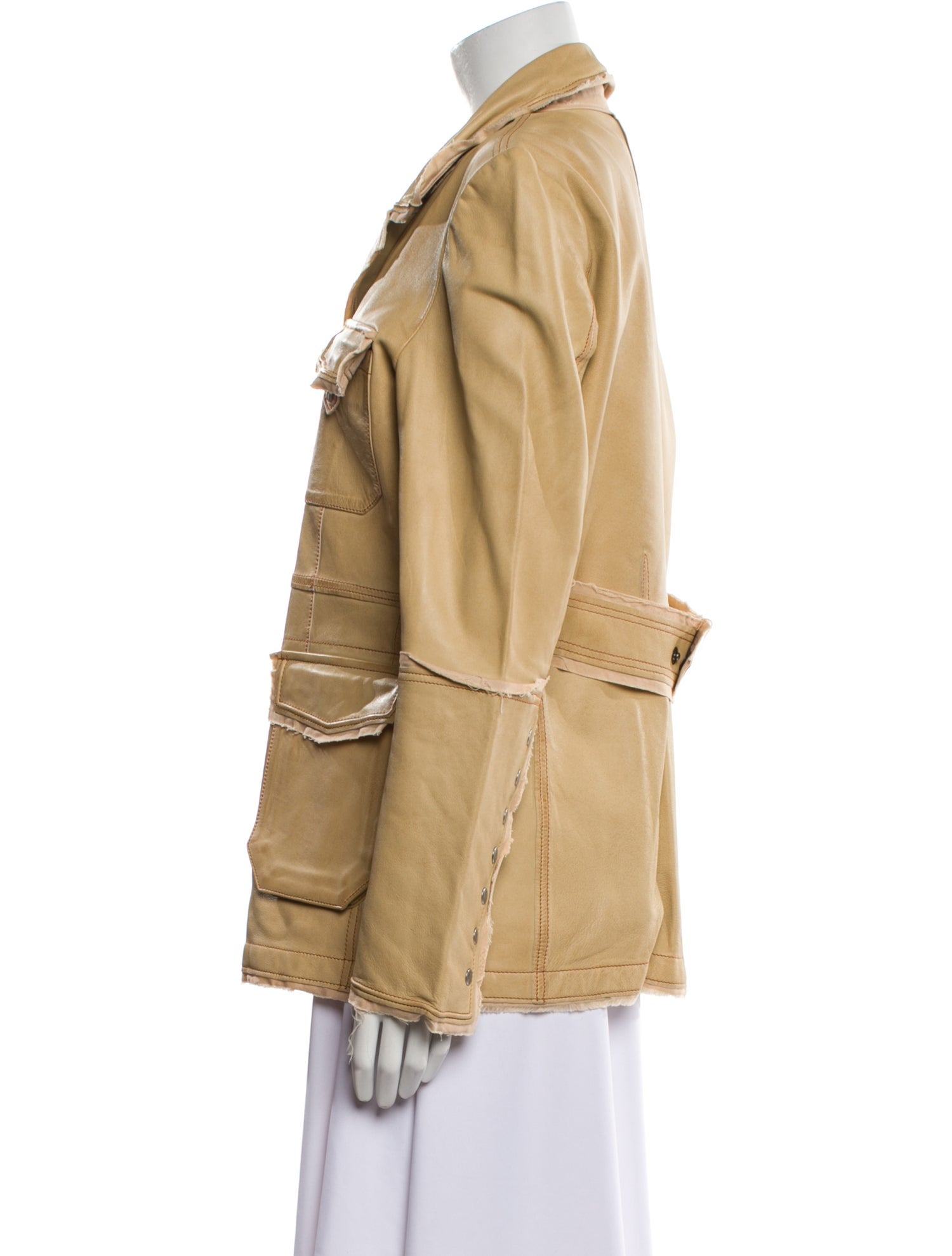 Jakett Leather Utility Jacket w/ Tags