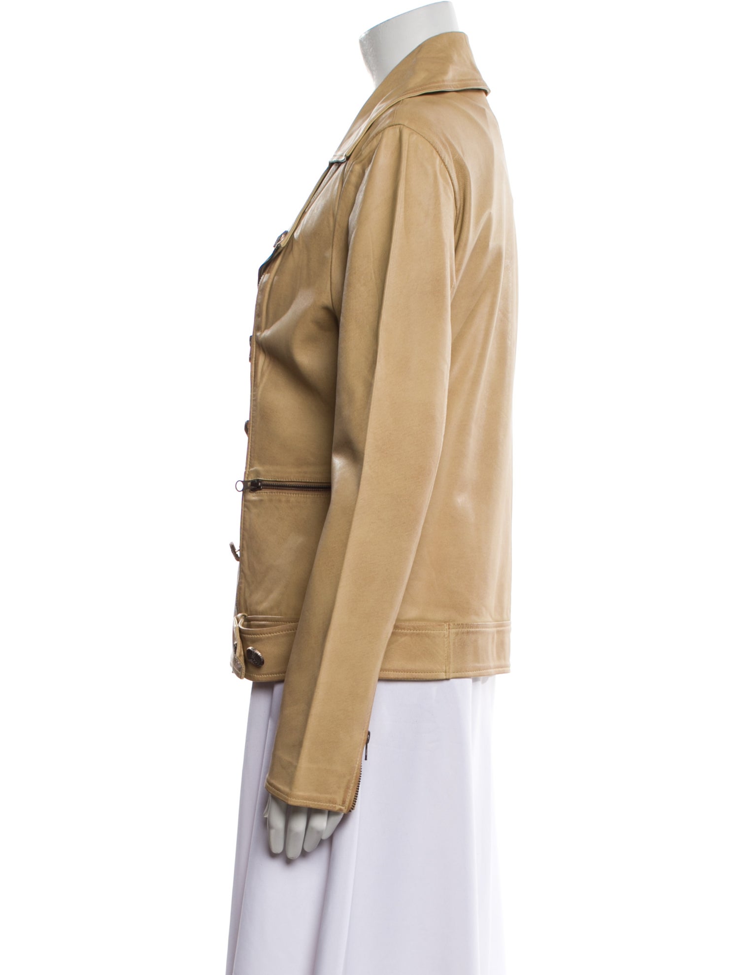 Jakett Leather Utility Jacket w/ Tags