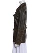 Jakett Leather Utility Jacket
