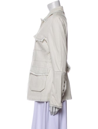 Jakett Leather Utility Jacket