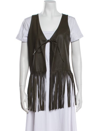 Jakett Leather Vest
