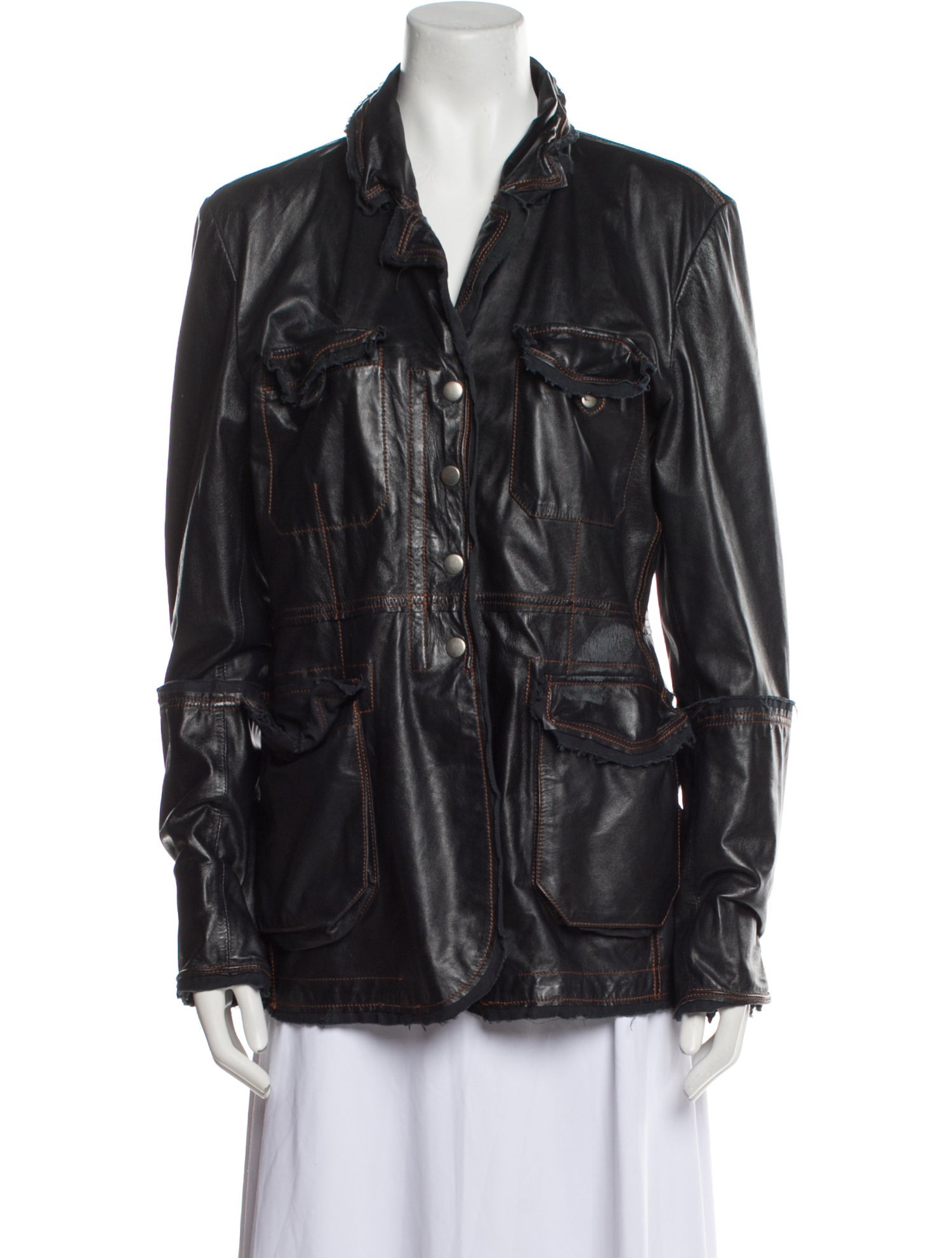 Jakett Leather Biker Jacket