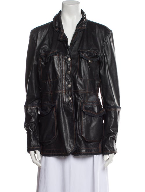 Jakett Leather Biker Jacket