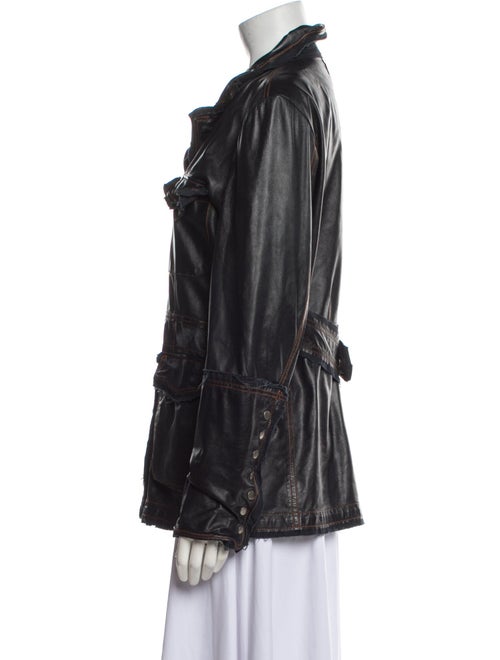 Jakett Leather Biker Jacket
