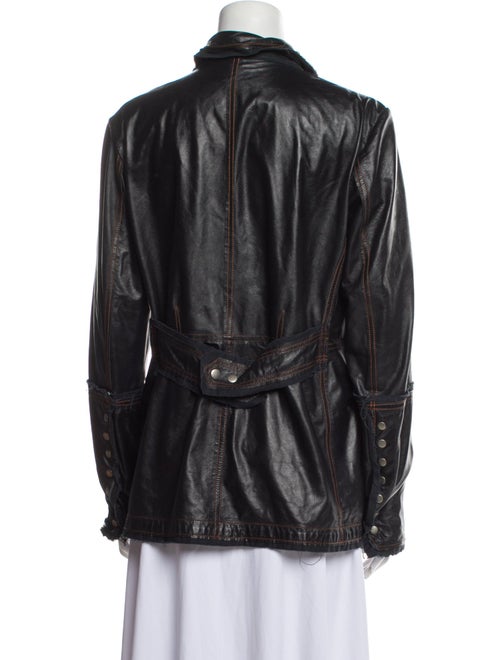 Jakett Leather Biker Jacket