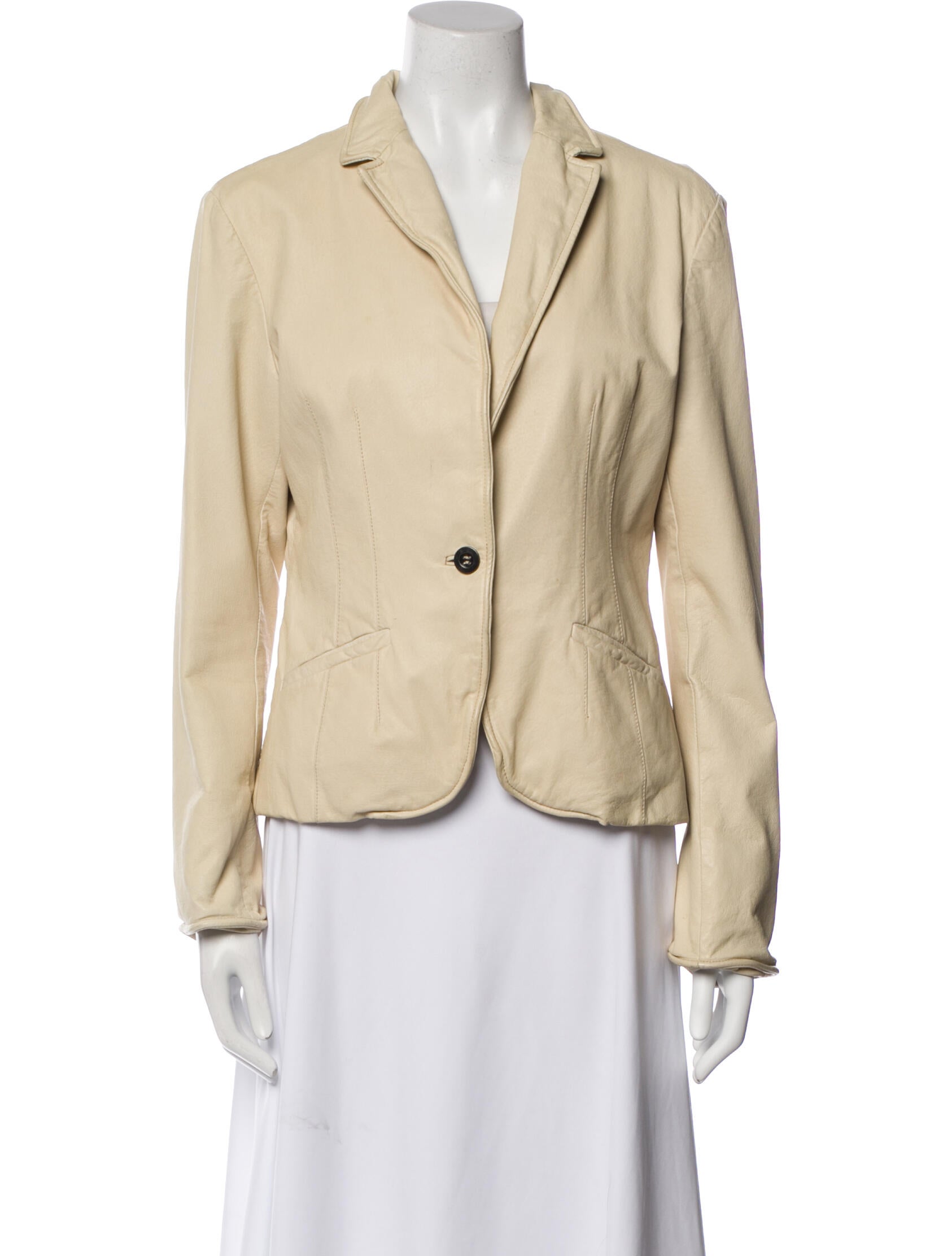 Jakett Leather Blazer