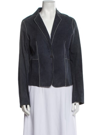 Jakett Leather Denim Jacket