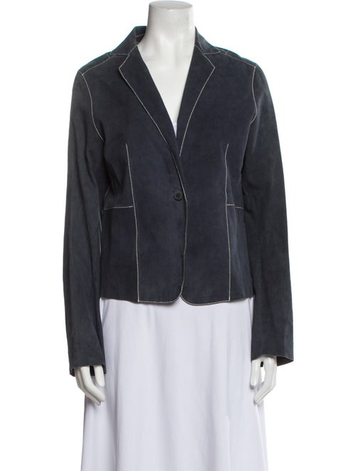 Jakett Leather Denim Jacket