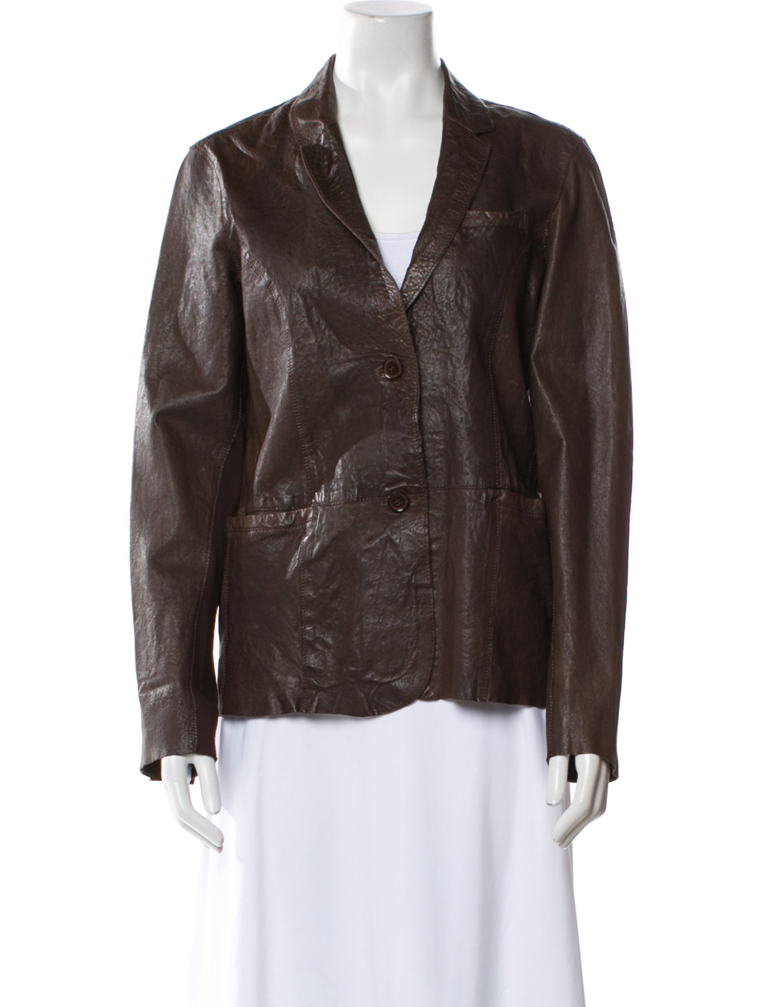Jakett Leather Evening Jacket