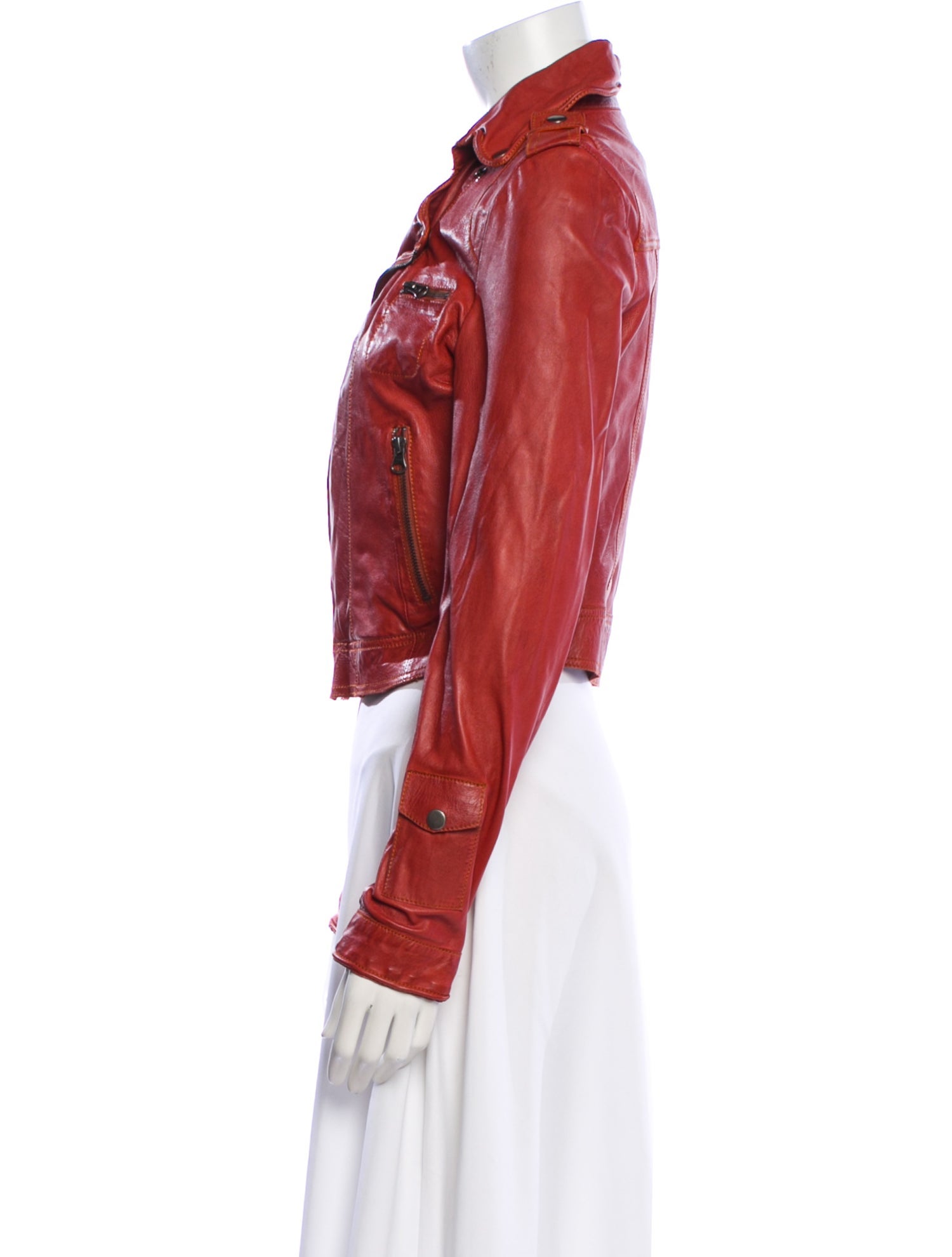 Jakett Leather Biker Jacket