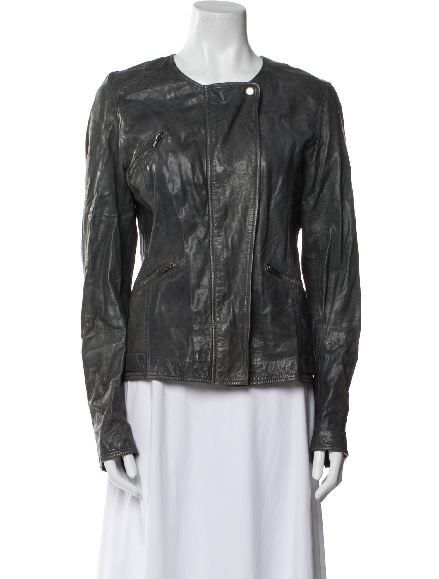 Jakett Leather Biker Jacket