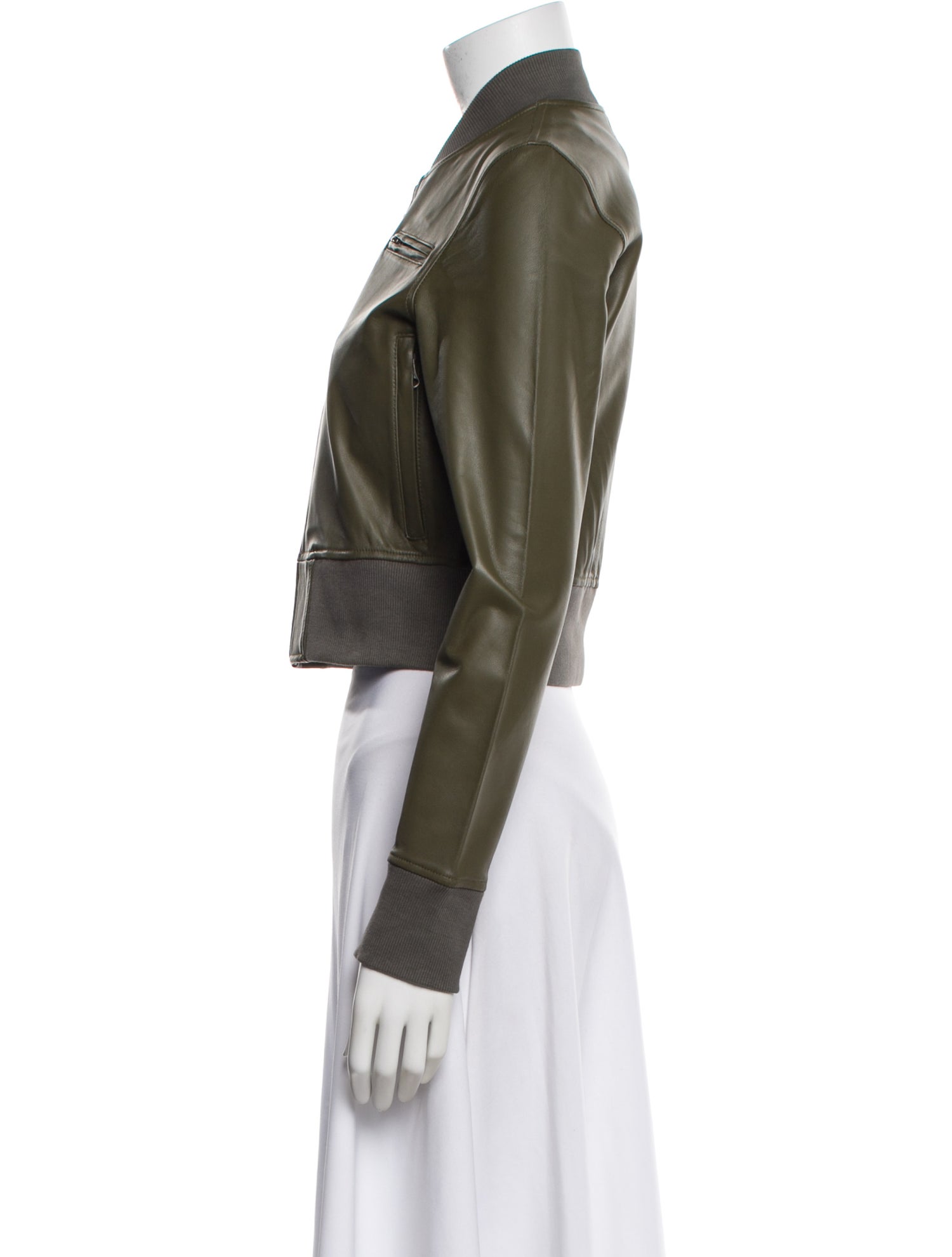 Jakett Leather Bomber Jacket w/ Tags