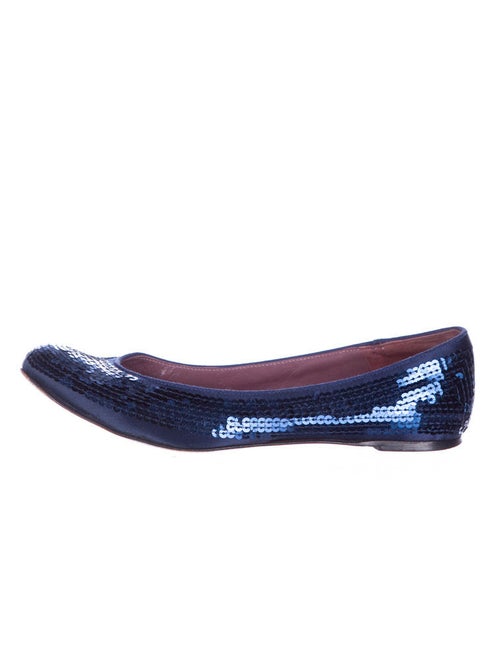 Jill Stuart Sequin Flats
