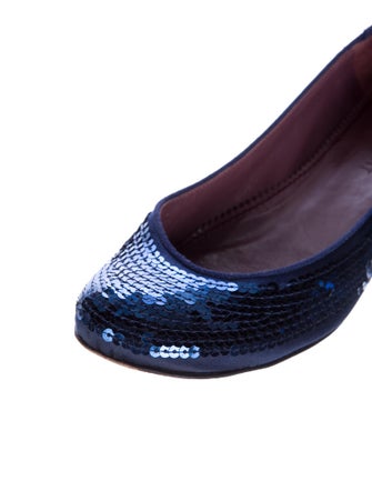 Jill Stuart Sequin Flats