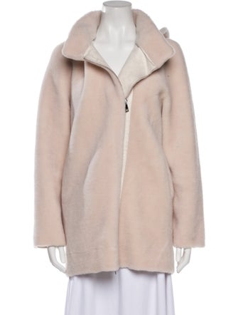 Julia & Stella Wool Faux Fur Jacket