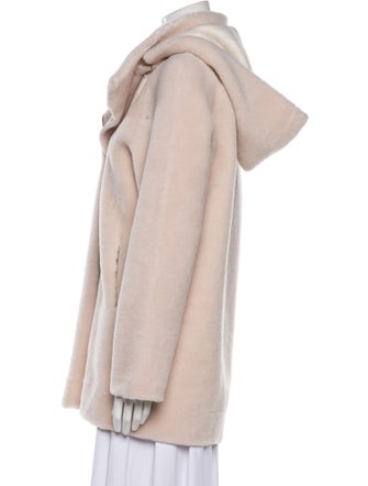 Julia & Stella Wool Faux Fur Jacket