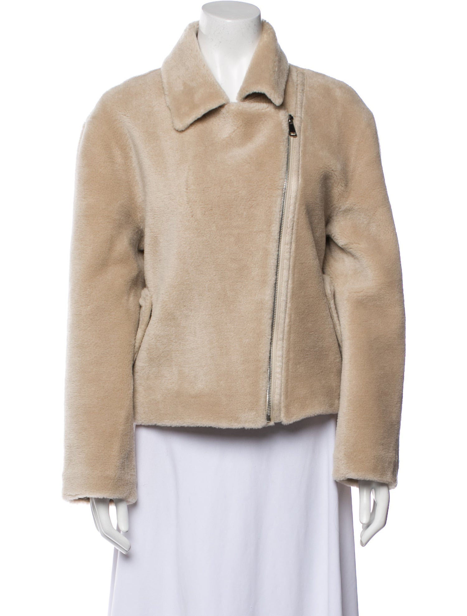 Julia & Stella Wool Faux Fur Jacket