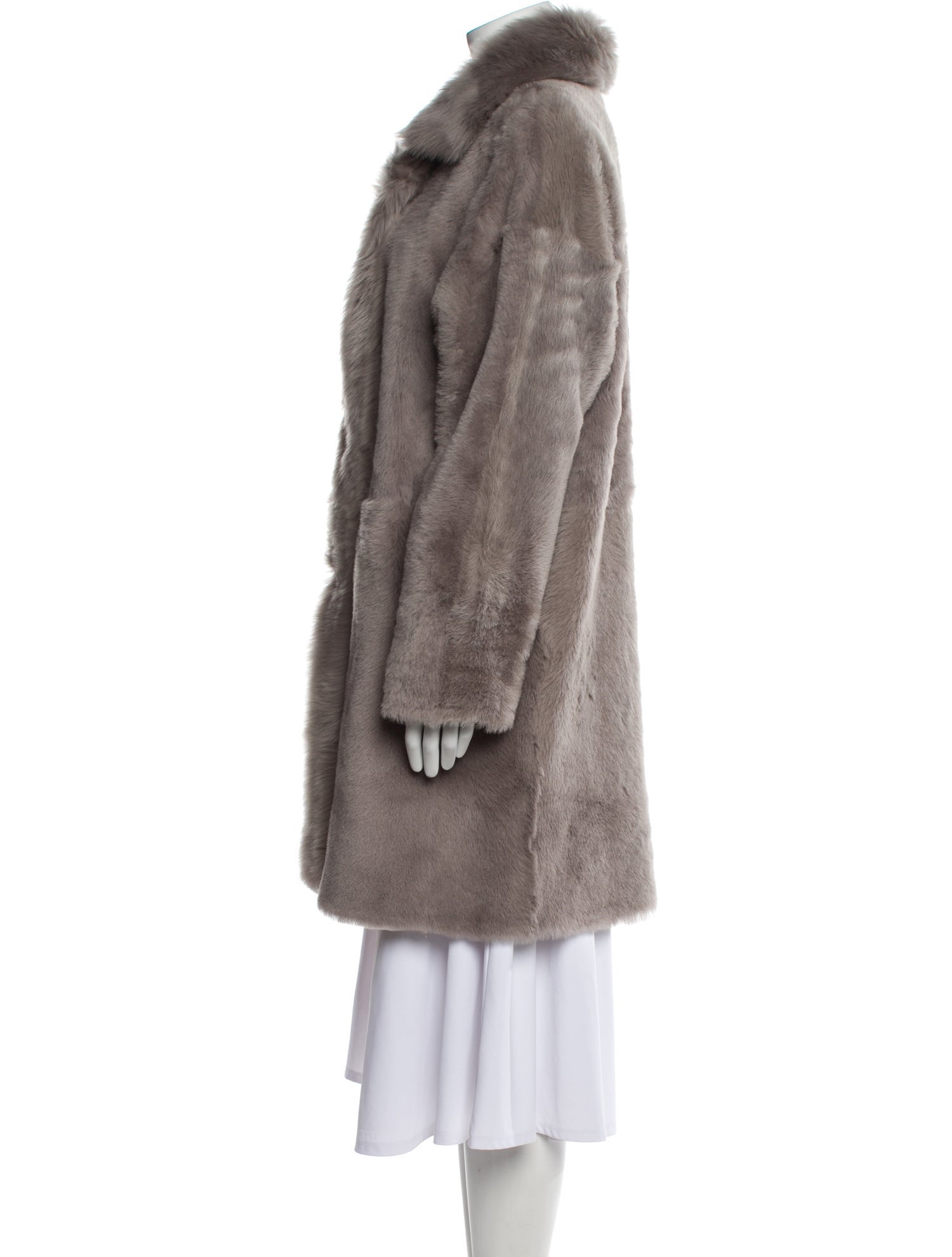 Julia & Stella Shearling Fur Coat