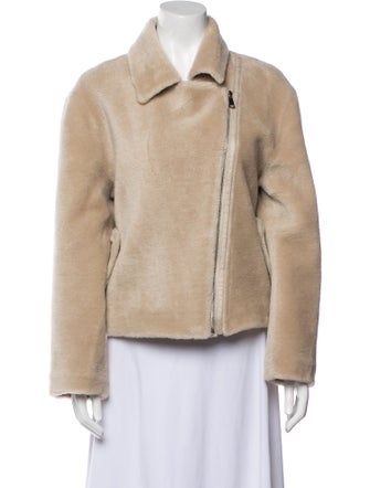 Julia & Stella Wool Faux Fur Jacket