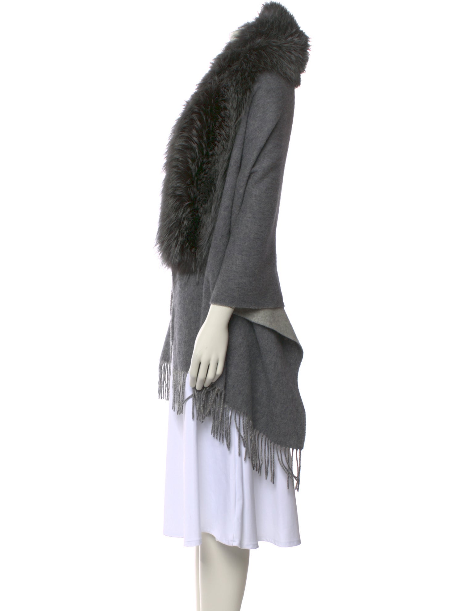 Julia & Stella Wool Open Front Sweater