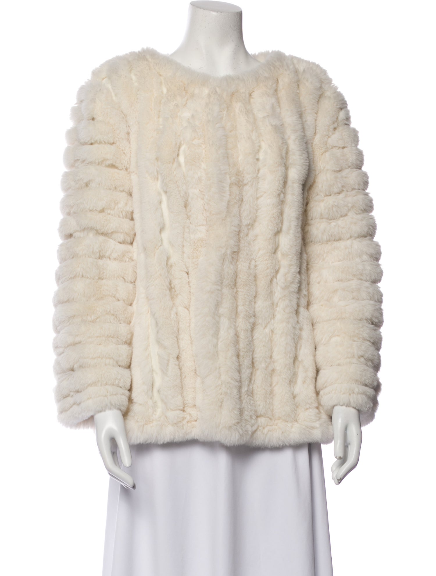 Jayley Collection Faux Fur Jacket