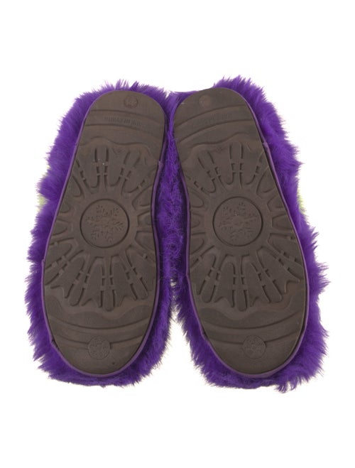 Jayley Collection Shearling Printed Combat Boots