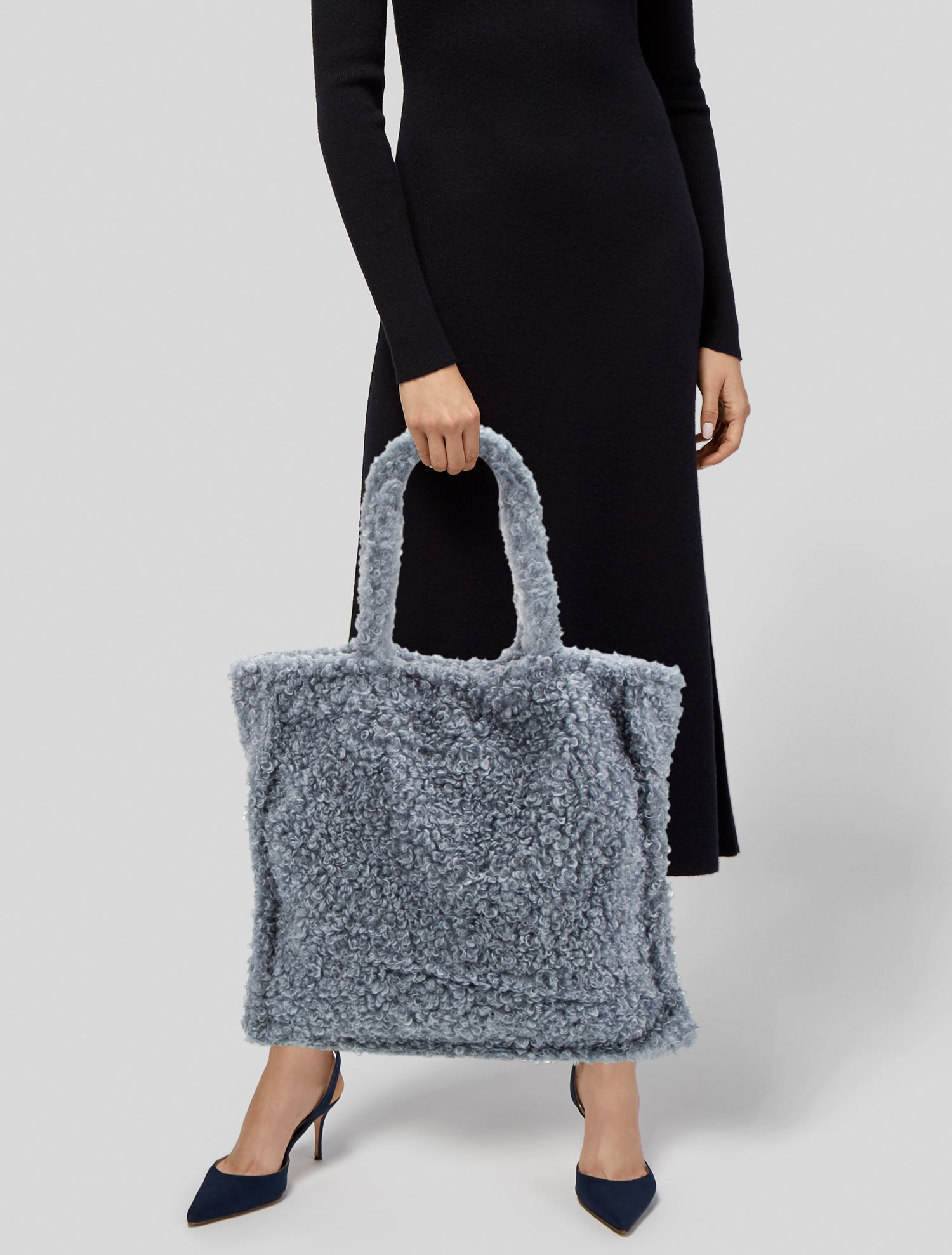 Jayley Collection Shearling Tote w/ Tags