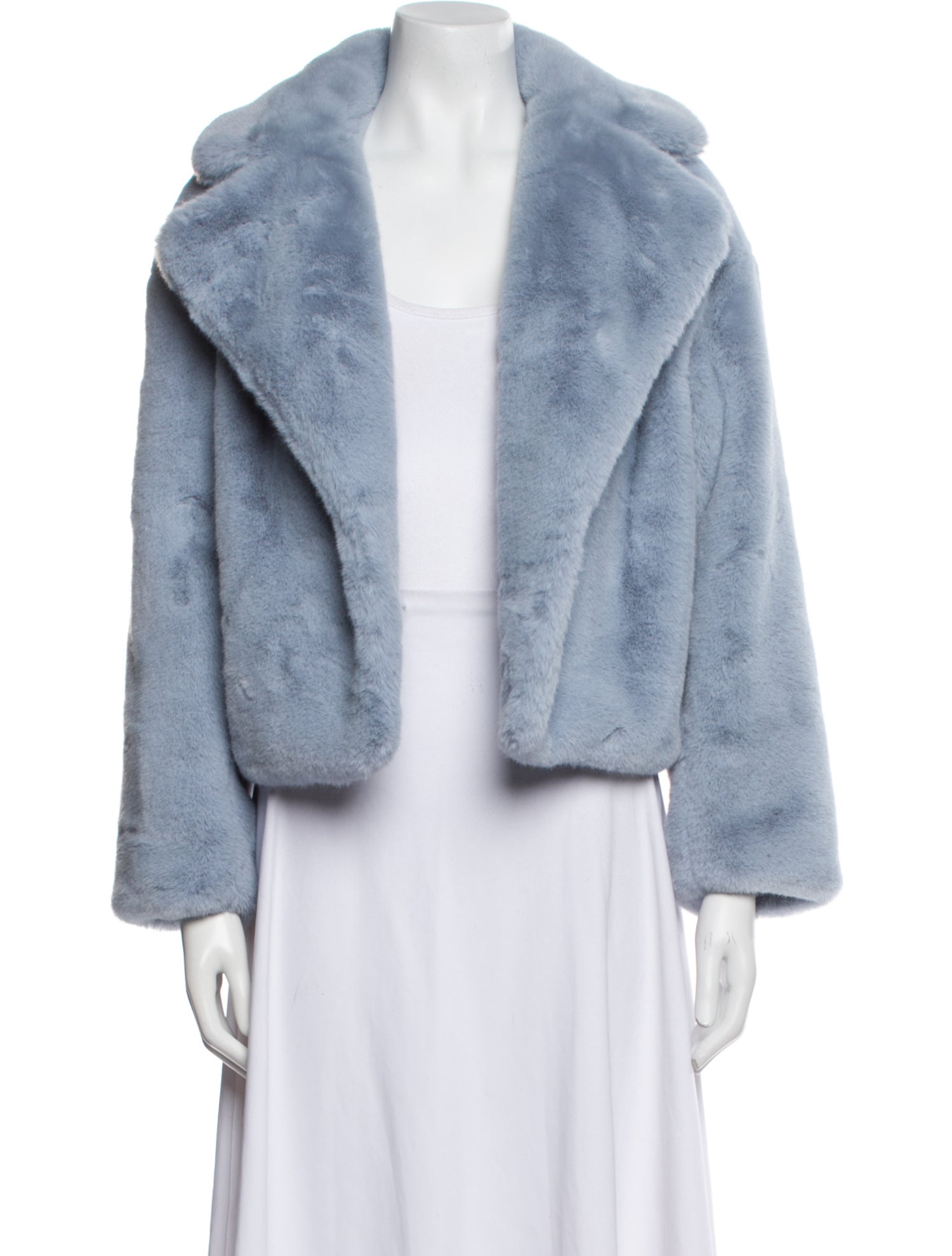 Jayley Collection Faux Fur Faux Fur Jacket