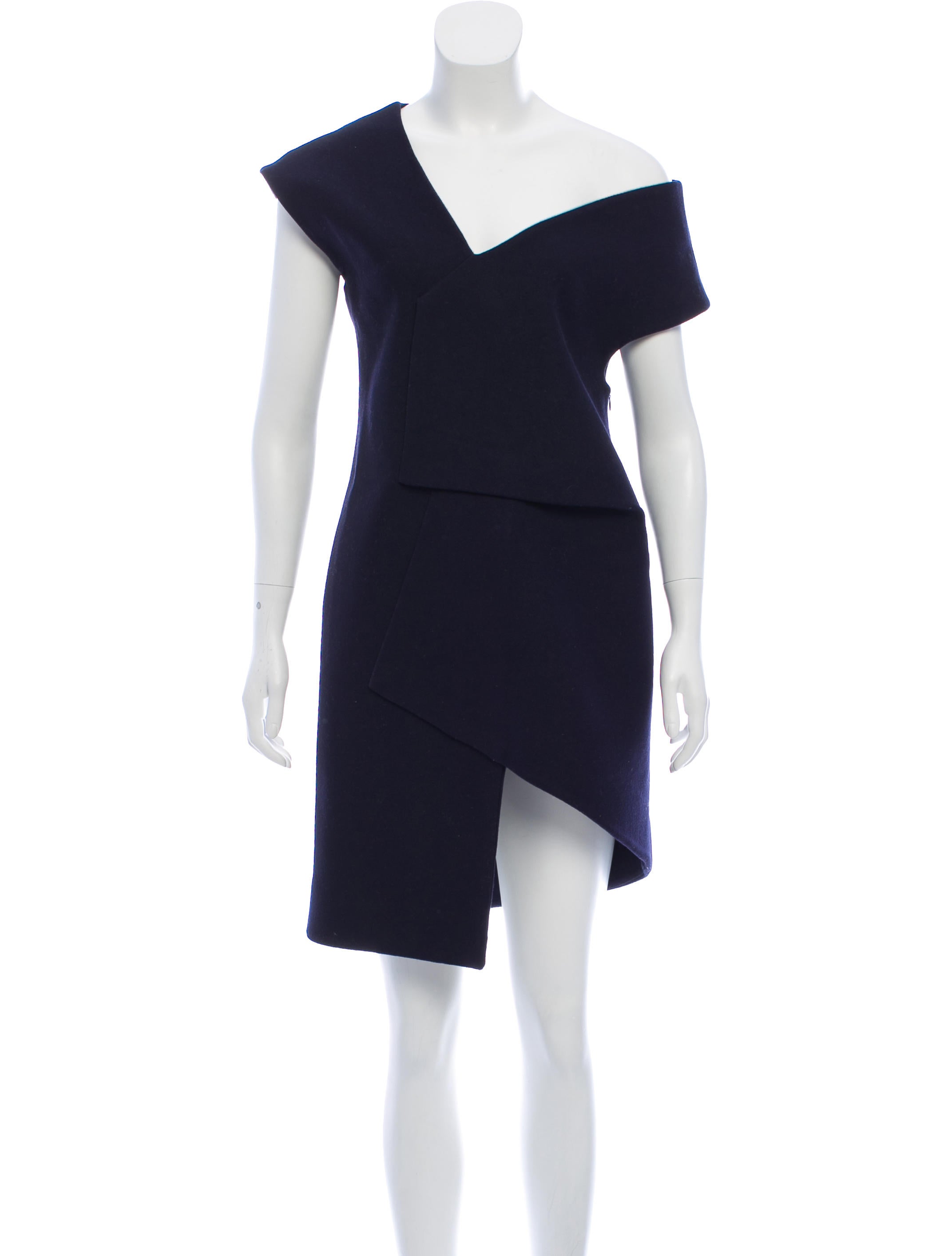 Jacquemus L'enfant Du Soleil Asymmetrical Wool Dress - Blue Dresses, Clothing - WJLDS20004 | The RealReal Jacquemus L'enfant Du Soleil Asymmetrical Wool Dress - Blue Dresses, Clothing - WJLDS20004 | The RealReal